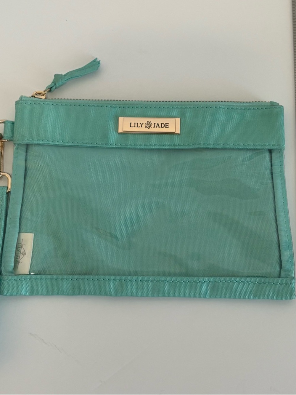 Lily Jade Teal Travel Pouch